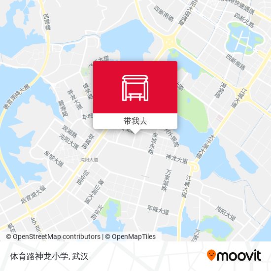 体育路神龙小学地图