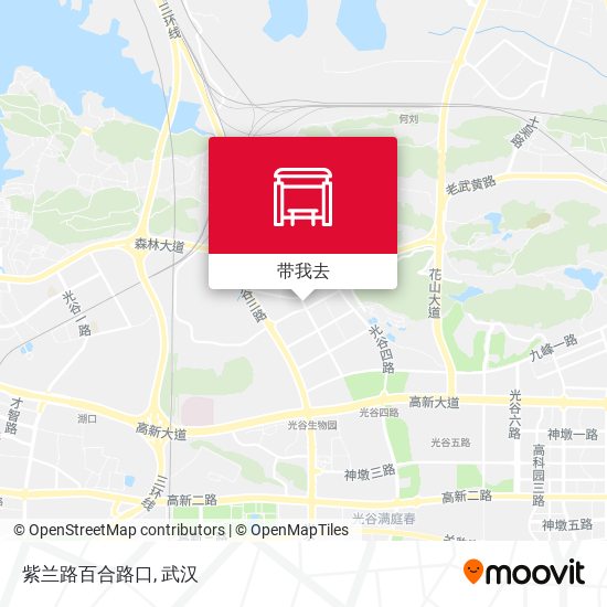 紫兰路百合路口地图