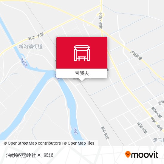 油纱路燕岭社区地图