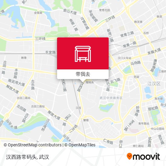 汉西路常码头地图