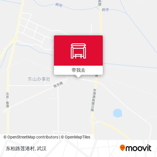 东柏路莲港村地图