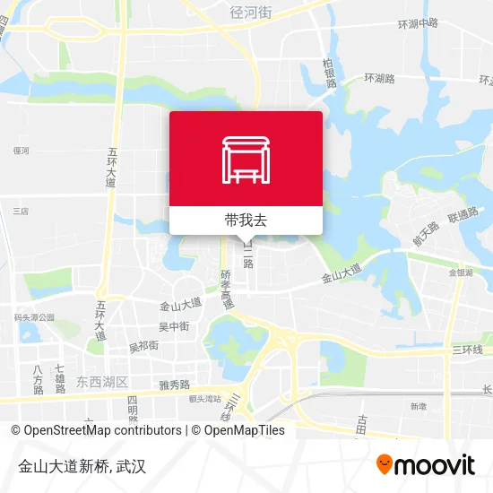 金山大道新桥地图