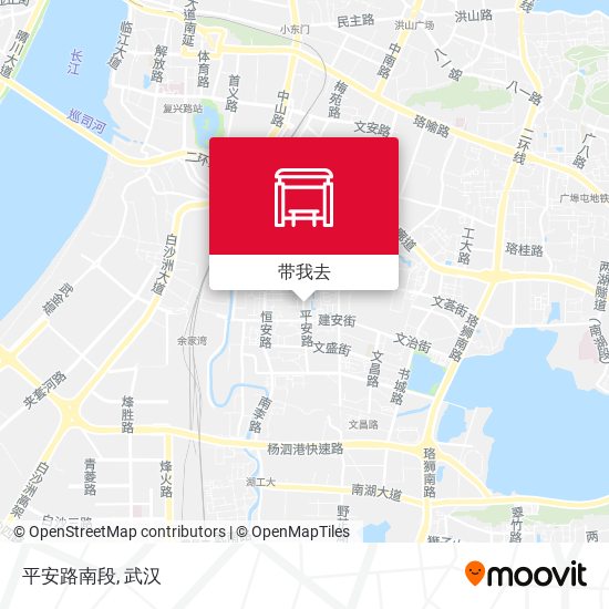 平安路南段地图