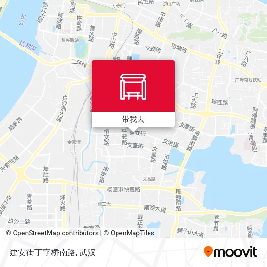 建安街丁字桥南路地图