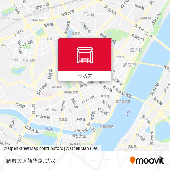 解放大道新华路地图