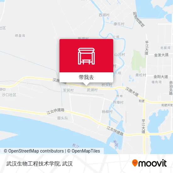 武汉生物工程技术学院地图
