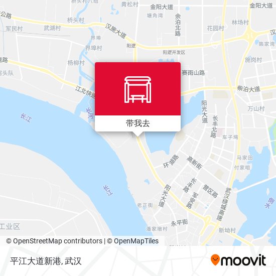 平江大道新港地图