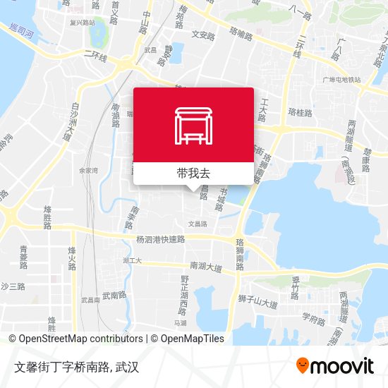 文馨街丁字桥南路地图