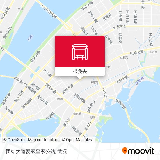 团结大道爱家皇家公馆地图