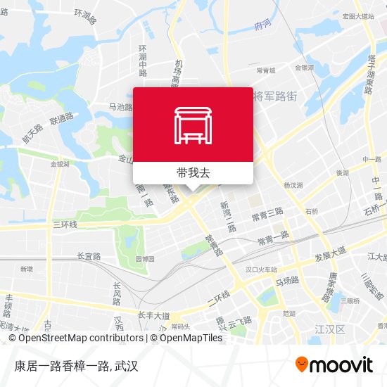 康居一路香樟一路地图