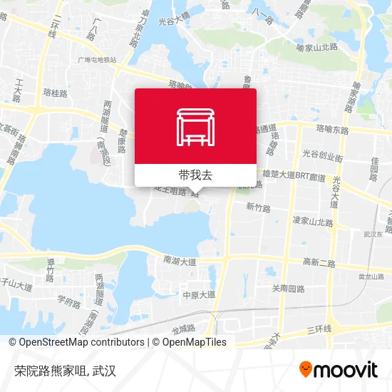 荣院路熊家咀地图