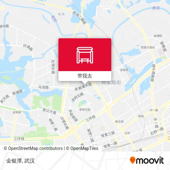 金银潭地图