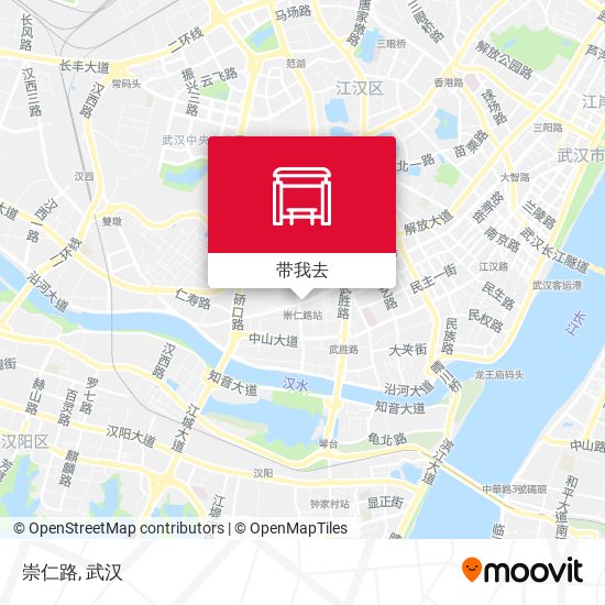 崇仁路地图