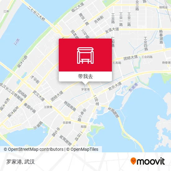 罗家港地图