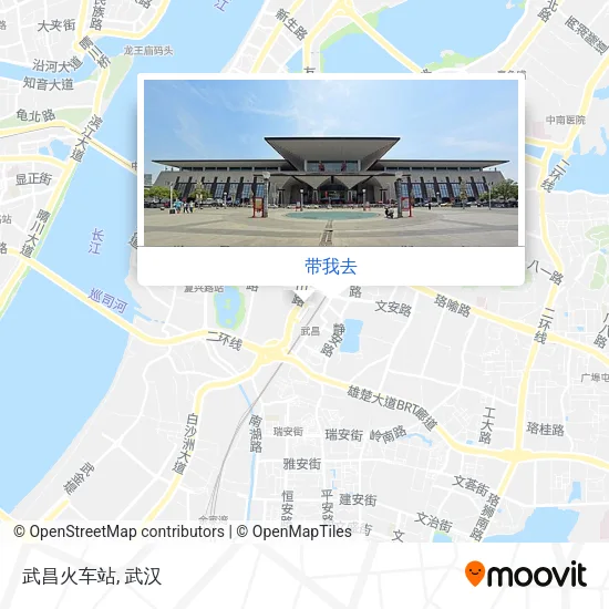 武昌火车站地图