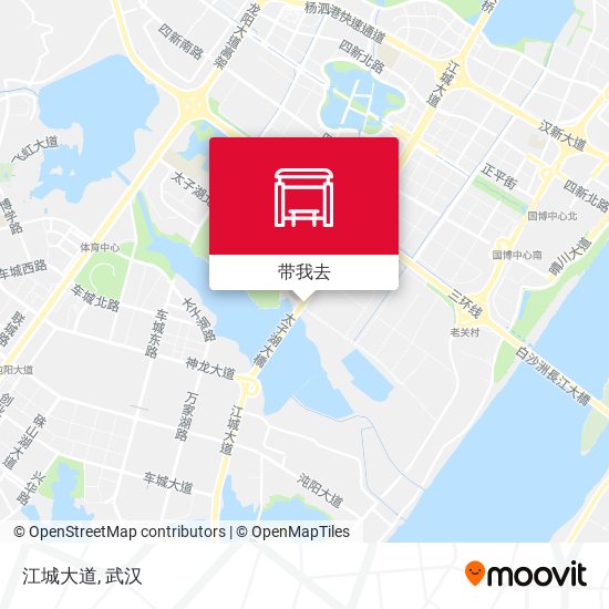 江城大道地图