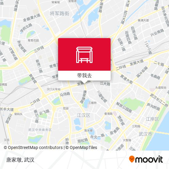 唐家墩地图