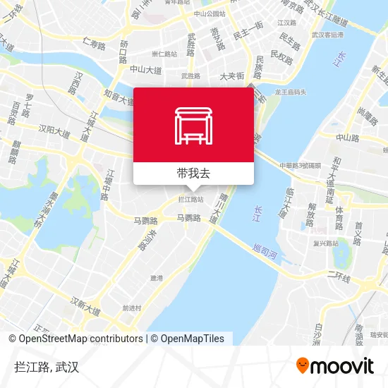 拦江路地图