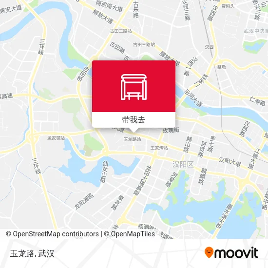 玉龙路地图