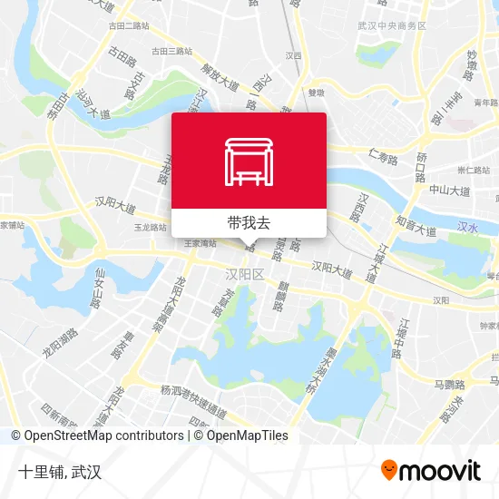 十里铺地图