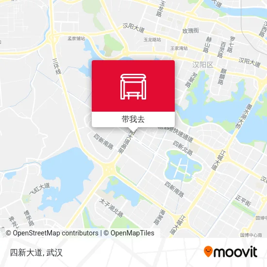 四新大道地图