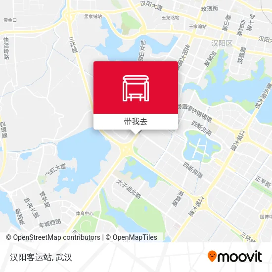 汉阳客运站地图