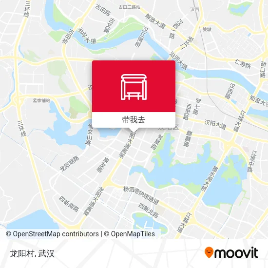 龙阳村地图