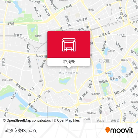 武汉商务区地图