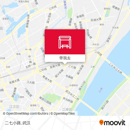 二七小路地图