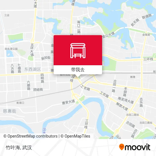 竹叶海地图