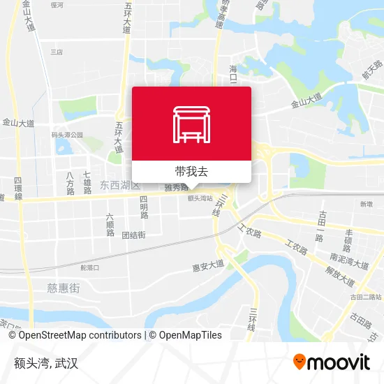额头湾地图