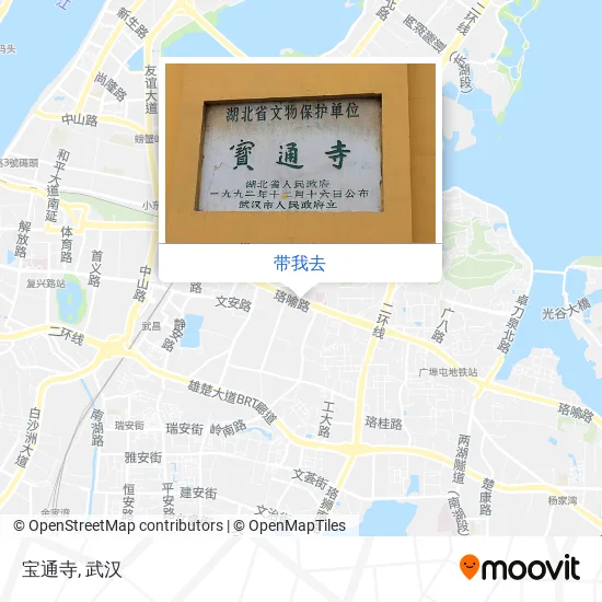 宝通寺地图