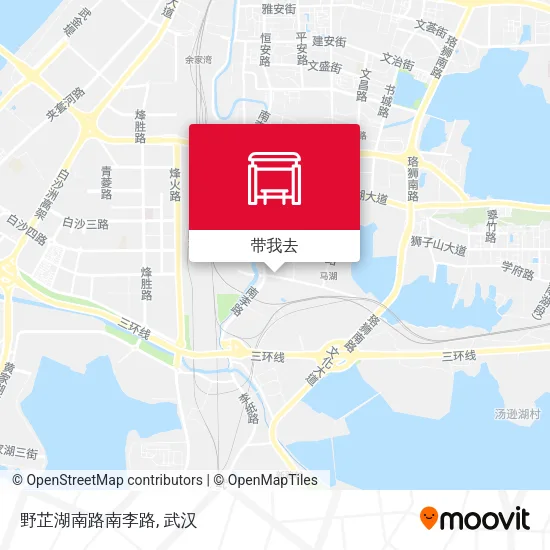 野芷湖南路南李路地图
