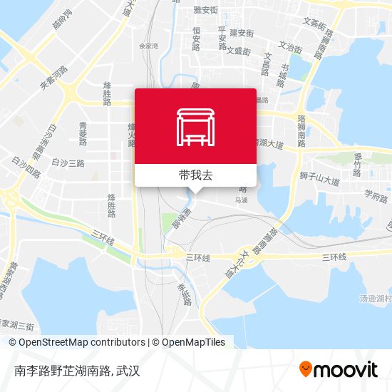 南李路野芷湖南路地图