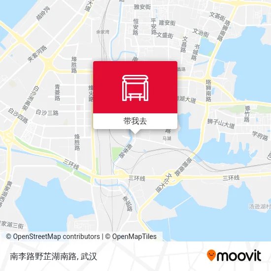 南李路野芷湖南路地图