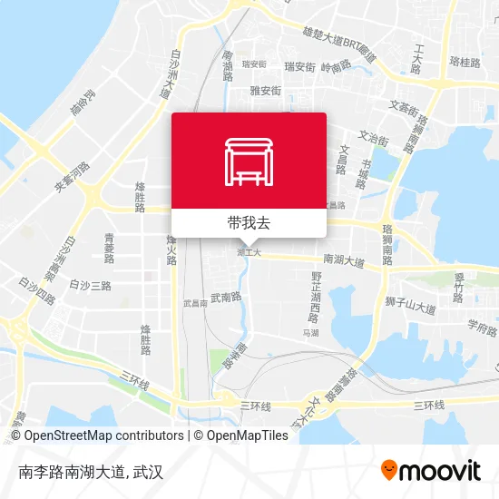 南李路南湖大道地图