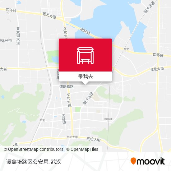 谭鑫培路区公安局地图