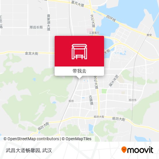武昌大道畅馨园地图