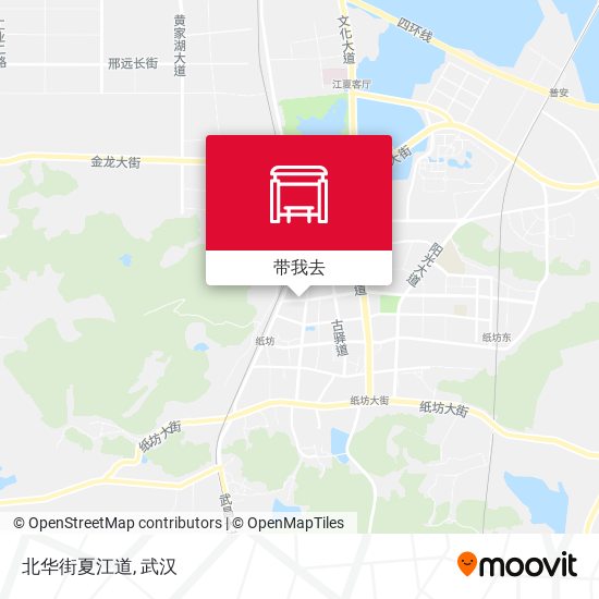 北华街夏江道地图