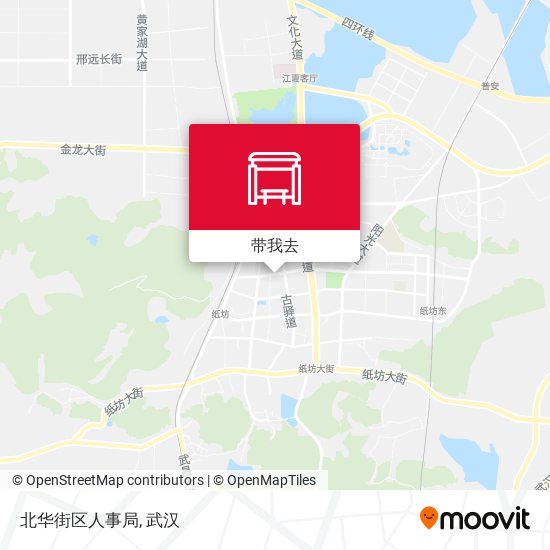 北华街区人事局地图