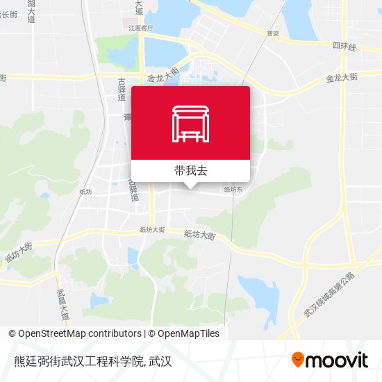 熊廷弼街武汉工程科学院地图