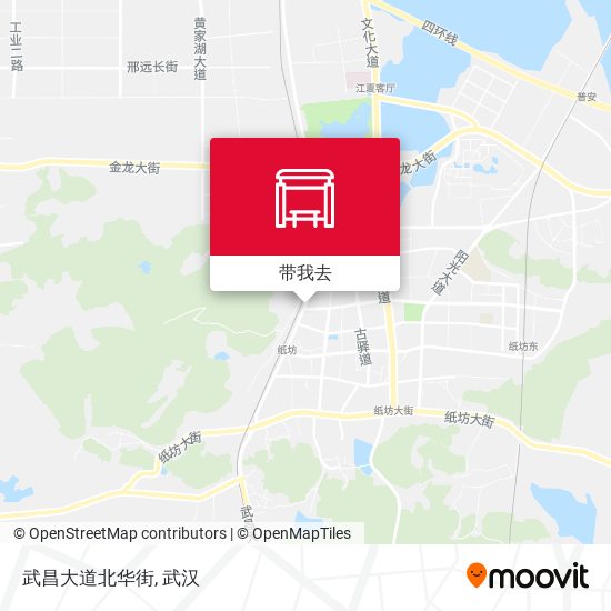 武昌大道北华街地图