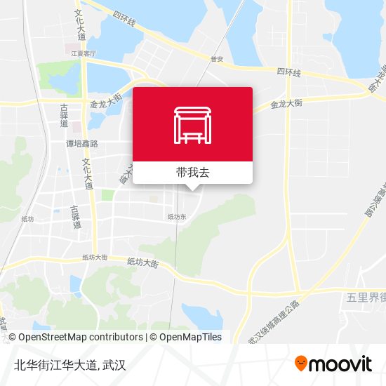 北华街江华大道地图