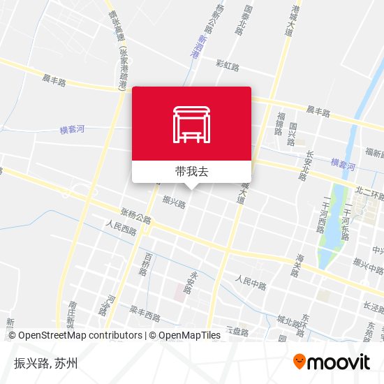振兴路地图