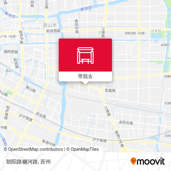 朝阳路樾河路地图