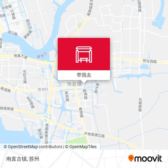 甪直古镇地图