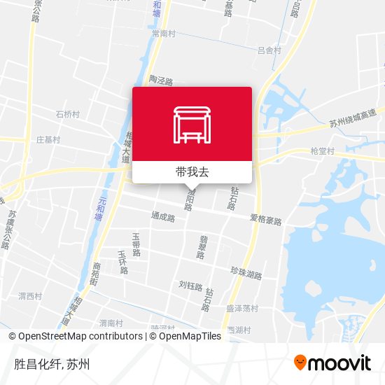 胜昌化纤地图