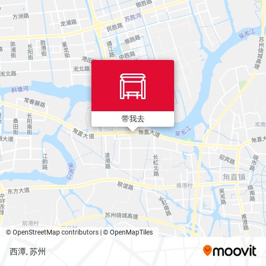 西潭地图