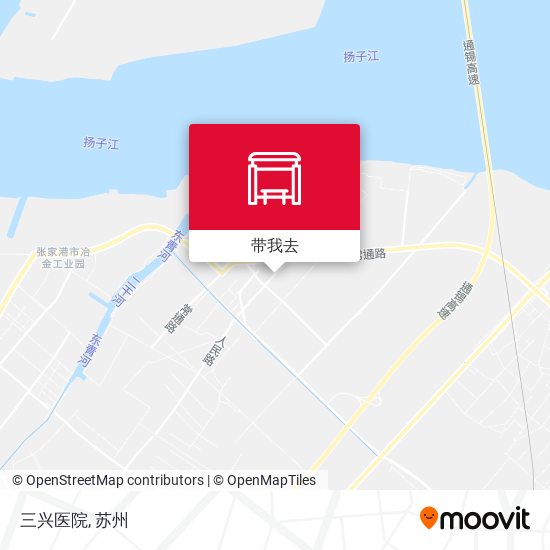 三兴医院地图