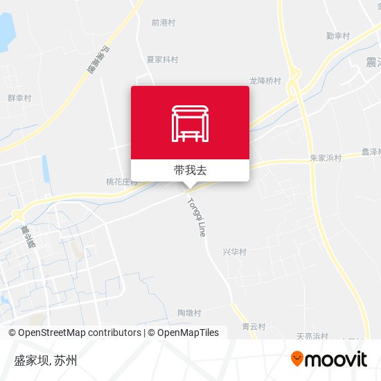 盛家坝地图